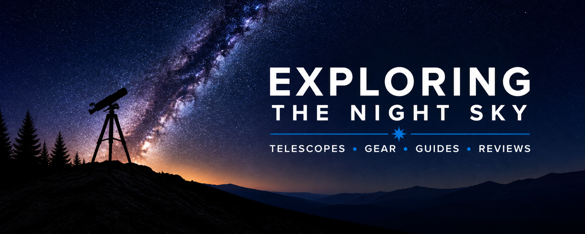 Exploring The Night Sky Banner