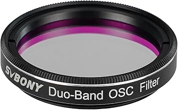 SVBONY SV220 H-Alpha and OIII dual-band astrophotography filter