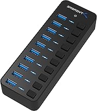 SABRENT 10-port powered USB hub