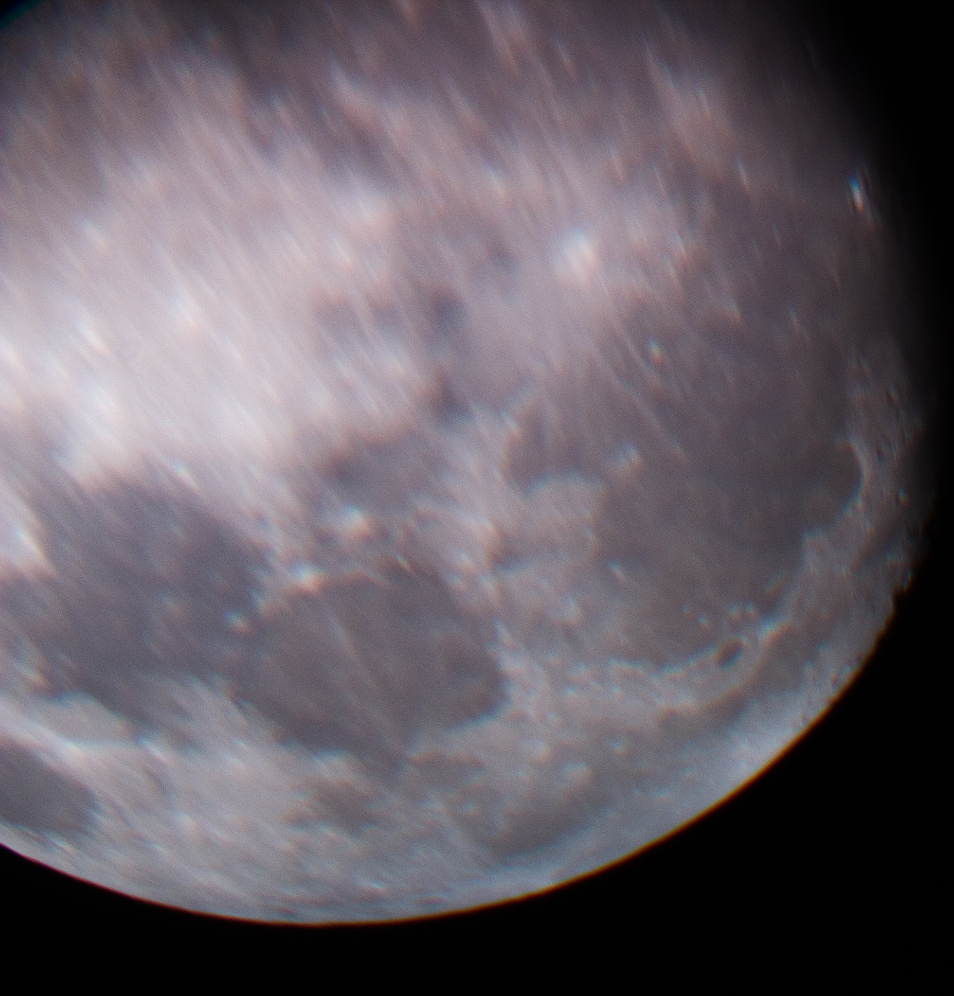 Moon photographed at ISO 400, 1/320 second and f/2.5